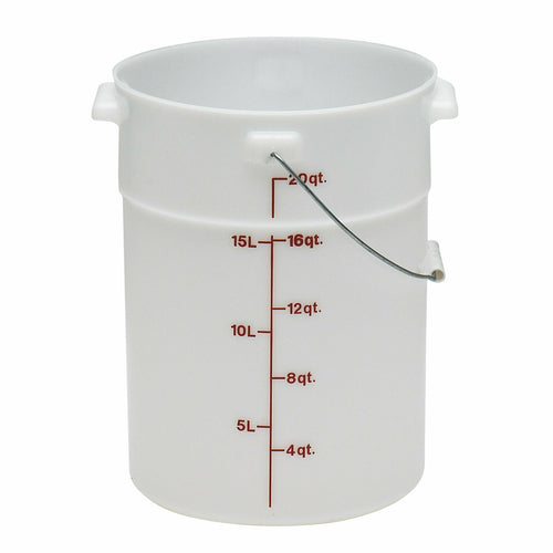 Cambro PWB22148 22 qt. Plastic Pail w/ Bail