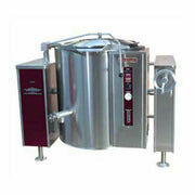 Crown Steam GLT-40F 40 Gal. Gas Full Jacket Tilting Steam Kettle | 120,000 BTU