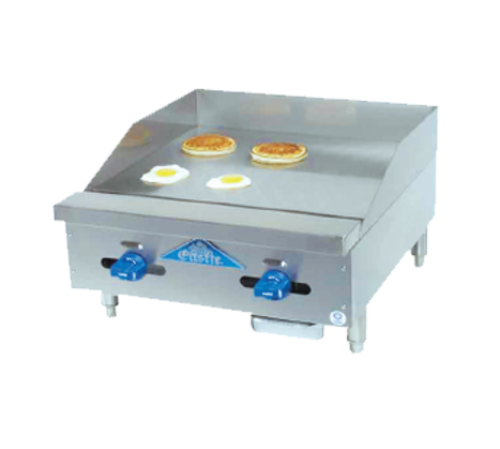 Comstock-Castle 3212MG 12" Manual Countertop Gas Griddle | 25,000 BTU