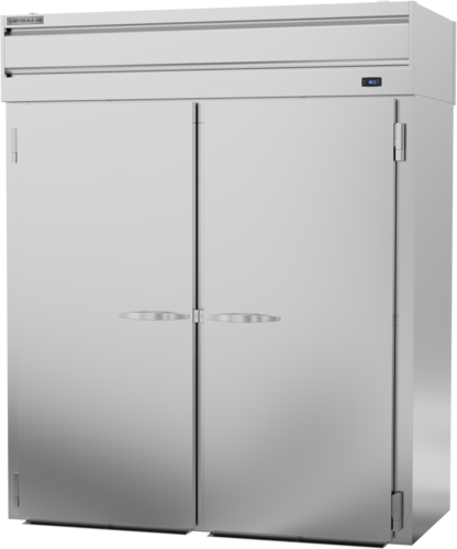 Beverage Air PHI2-1S-PT 4 Solid Door Pass/Roll Thru Heated Cabinet | 72.4 Cu. Ft.