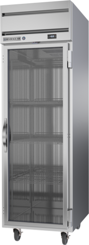 Beverage Air HFPS1HC-1G 26" 1 Glass Door Top Mount Reach-In Freezer | 21.06 Cu. Ft.