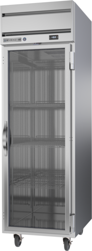 Beverage Air HFPS1HC-1G 26" 1 Glass Door Top Mount Reach-In Freezer | 21.06 Cu. Ft.