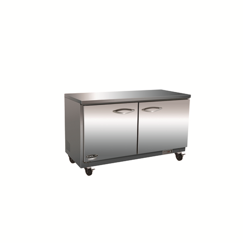 SEAGATE SUC61F 61" 2-Solid Door Undercounter Freezer | 15.5 cu. ft.