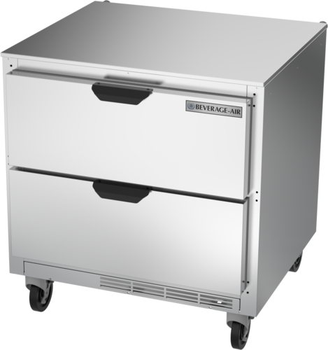 Beverage Air UCRD32AHC-2 32" 2-Drawer Undercounter Refrigerator | 7.2 Cu. Ft.