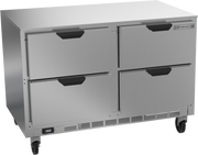 Beverage Air UCFD48AHC-4 48" 4 Drawer Undercounter Freezer | 11.16 Cu. Ft.