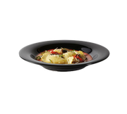 G.E.T. B-139-BK Black Elegance 9-1/4" 13 oz. Black Melamine Bowl | Case of 24