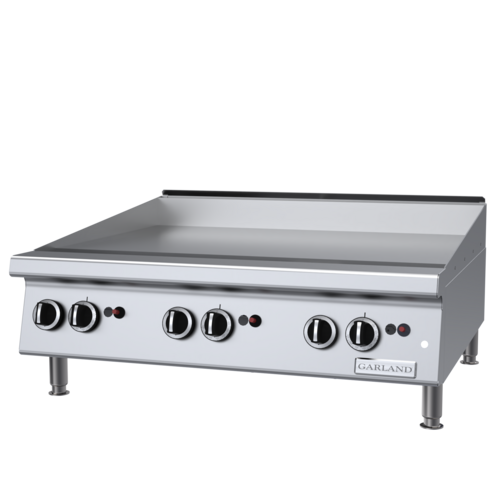 Garland GTGG36-GT36M 36" Thermostatic Gas Griddle w/ 1" Plate | 84,000 BTU