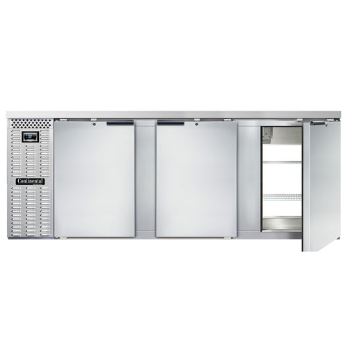 Continental Refrigerator BB90NPT Back Bar Cabinet, Refrigerated, Pass-Thru