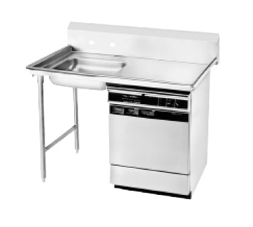 Advance Tabco DTU-U60-72L-X 72" x 30" Stainless Steel Undercounter Dishtable w/ Left Sink Bowl