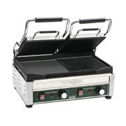 Waring WDG300 17" Dual Cast Iron Sandwich Grill Smooth/Grooved