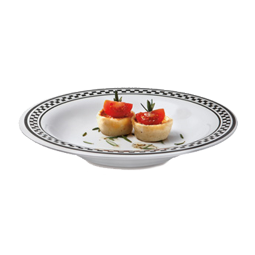 G.E.T. B-139-X Diamond Chexers 9-1/4" 13 oz. Melamine Bowl | Case of 24