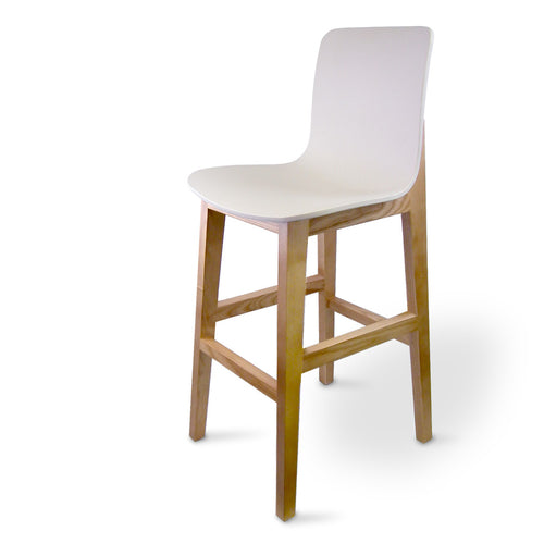 JustChair CSU-90230 CITYStyle Indoor Urban Bar Stool | Polypropylene Back & Seat