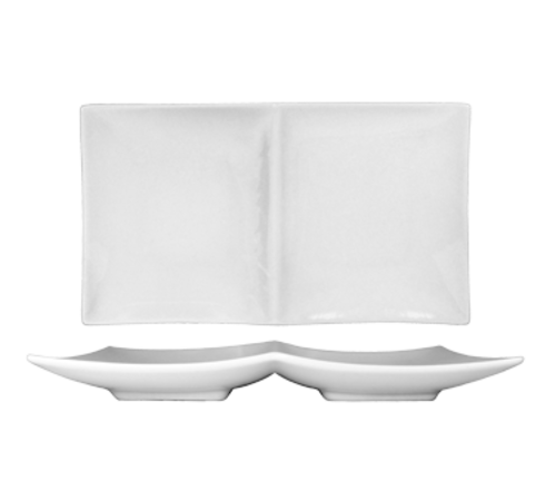 International Tableware PA-210 9-3/4" x 5-7/8" Plate | Case of 12