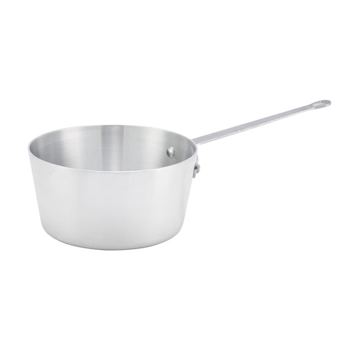 Winco ASP-3 3-3/4" qt. Aluminum Sauce Pan