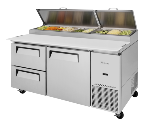 Turbo Air TPR-67SD-D2-N Pizza Prep Table