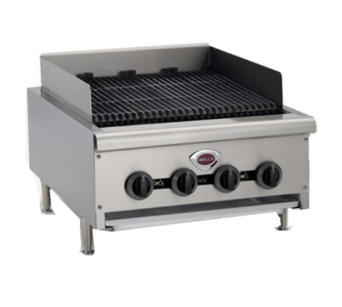 Wells HDCB-4830G 48" Radiant Gas Charbroiler | 160,000 BTU