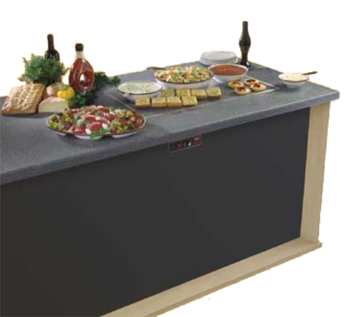 Hatco GRSSB-3618 Glo-Ray 37" Built-In Heated Stone Shelf