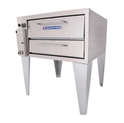 Bakers Pride 151 36" Stubby Depth Gas Pizza Deck Oven | 48,000 BTU