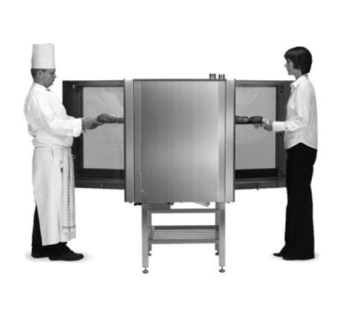 Blodgett INVOQ 61BLE-PT Single Full Size Boilerless Pass-Thru Combi Oven | 5 Pan Capacity