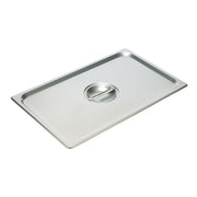 Winco SPSCF Full Size Stainless Steel Steam Table Pan Cover w/ Handle