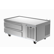 Delfield F2952CP 52" 2-Drawer Low-Profile Chef Base Refrigerator | 4-Pan Capacity