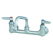 T&S Brass B-0232 8" Center Wall Mount Mixing Faucet w/ 6" Nozzle