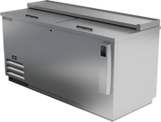 Beverage Air DW64HC-S-29 65" Stainless Steel Frosty Brew Deep Well Bottle Cooler | 18.5 Cu. Ft.