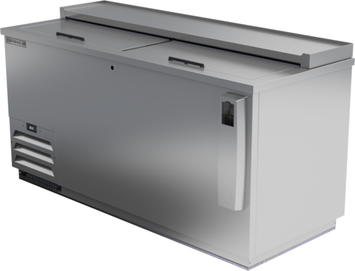 Beverage Air DW64HC-S-29 65" Stainless Steel Frosty Brew Deep Well Bottle Cooler | 18.5 Cu. Ft.