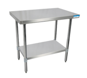 BK Resources SVT-1824 Stainless Steel Work Table | 24" x 18"