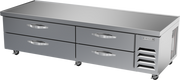Beverage Air WTRCS84HC 84" 4 Drawer Worktop Chef Base Refrigerator | 17.46 Cu. Ft.