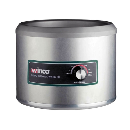 Winco FW-11R500 Electric Round Food Cooker/Warmer | 11 Qt. Capacity