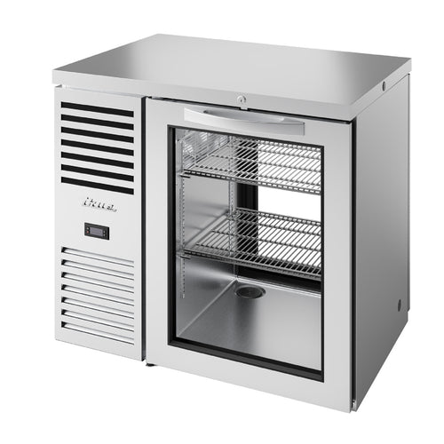 True Mfg. TBR36-PTSZ1-L-B-G-G-1 Back Bar Cooler
