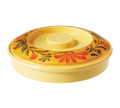 G.E.T. TS-800-VN Viva Mexico 7-3/4" Venetian Melamine Tortilla Server w/ Lid | Case of 24
