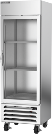 Beverage Air HBF19HC-1-G 27.25" 1 Glass Door Bottom Mount Reach-In Freezer | 19.08 Cu. Ft.