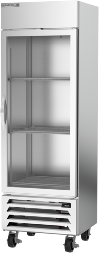 Beverage Air HBF19HC-1-G 27.25" 1 Glass Door Bottom Mount Reach-In Freezer | 19.08 Cu. Ft.