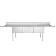 Atosa USA, Inc. SS2424F31D24 Sink, (3) Three Compartment
