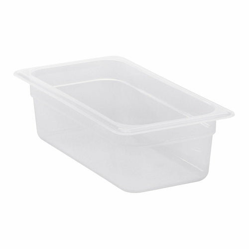 Cambro 34PP190 Polypropylene 1/3 Size Food Pan | 4” Deep