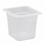 Cambro 66PP190 Polypropylene 1/6 Size Food Pan | 6” Deep