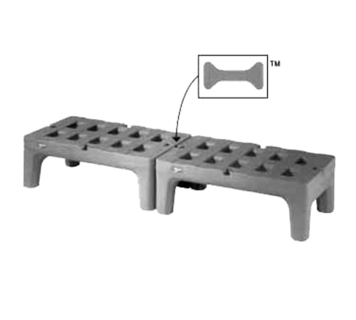 Metro HP2230PDMB Dunnage Rack, Louvered/Slotted 22" x 30"