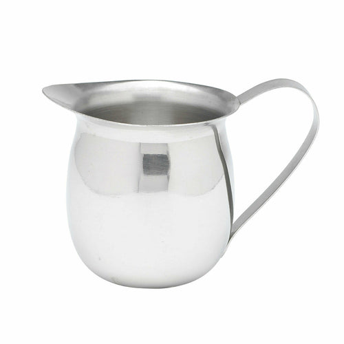 Winco BCS-5 5 oz. Stainless Steel Bell Creamer
