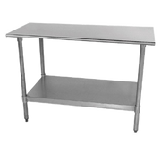 Advance Tabco TTS-300-X Stainless Steel Work Table w/ Adjustable Undershelf | 30" x 30"