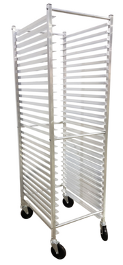 Advance Tabco PR12-5K-X Aluminum Full Height Mobile Pan Rack | 12 Pan