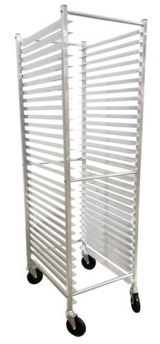 Advance Tabco PR12-5K-X Aluminum Full Height Mobile Pan Rack | 12 Pan