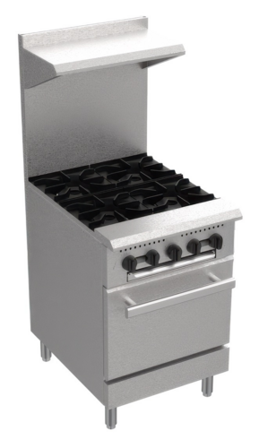 Serv-Ware SGR-4B-SA 24" Gas Restaurant Range