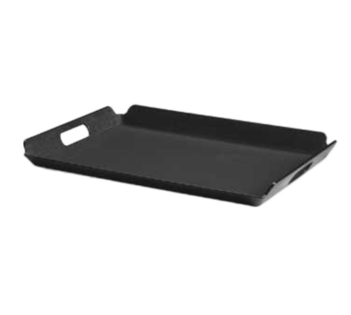 G.E.T. RST-1523-BK Black 21-1/4" x 15-1/4" Melamine Serving Tray