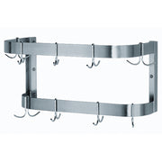 Advance Tabco SW-96-EC-X 96" Wall Mounted Double Pot Rack