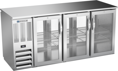 Beverage Air BBN72HC-GS-PT-B Back Bar Cooler