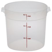 Cambro RFS6PP190 6 qt. Round Storage Container
