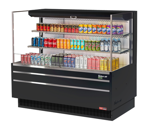 Turbo Air TOM-60L-UF-W(B)-3S-N Open Air Merchandiser
