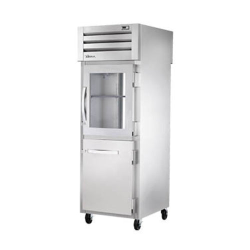 True Mfg. STA1RPT-1HG/1HS-1G-HC Pass-Thru Refrigerator